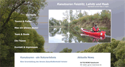 Desktop Screenshot of kanu.harbusch.at
